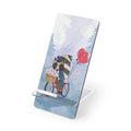 Whimsical Raccoon Smartphone Stand, Cute Phone Holder, Desk Organizer, Kids Room Decor, Gift for Animal Lovers, Birthday Present