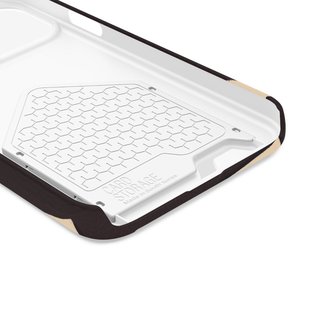 Whimsical Phone Case with Card Holder - Cute Animal Friends Design, Perfect Gift for Animal Lovers, Birthday, Everyday Use, Cute Accessory
