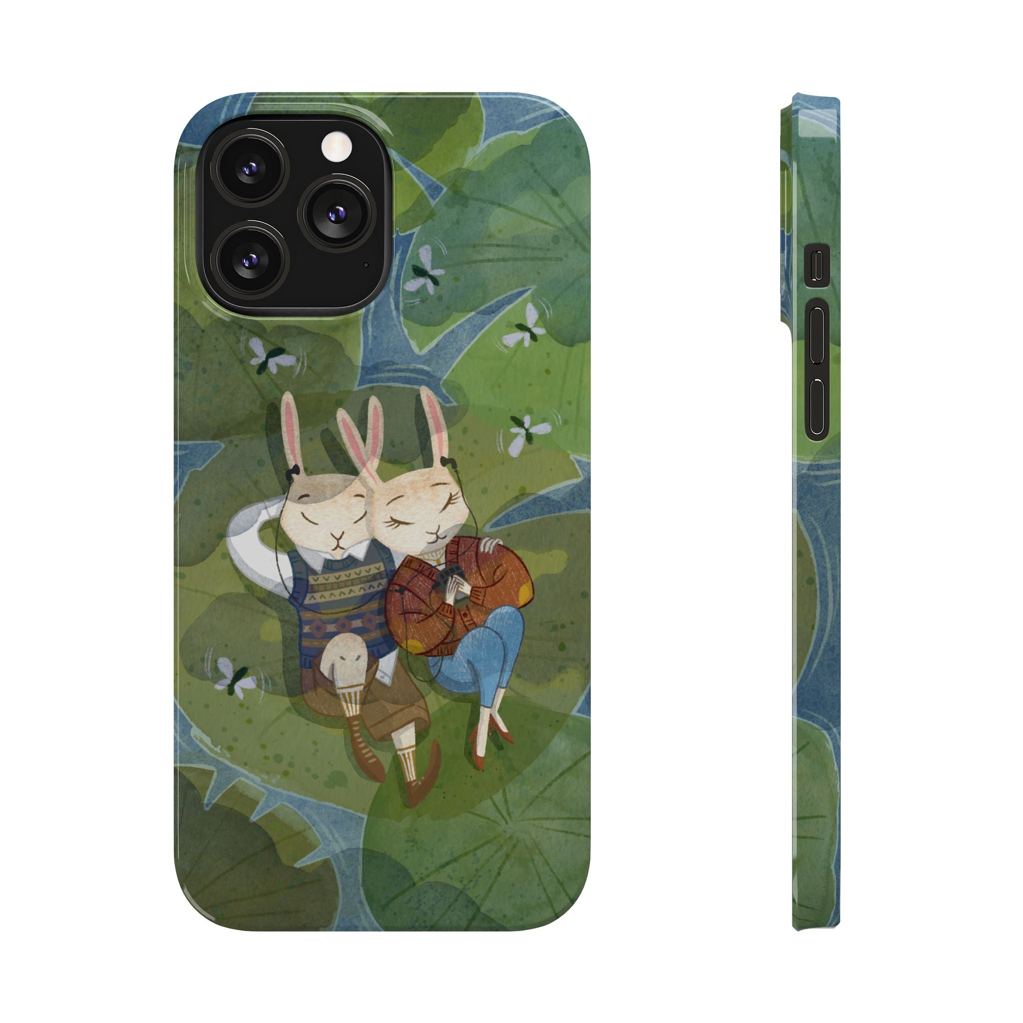 Whimsical Bunny Phone Cases for Animal Lovers and Nature Enthusiasts | Cute, Fun Design, Gifts for Friends, Birthday, Easter, Spring