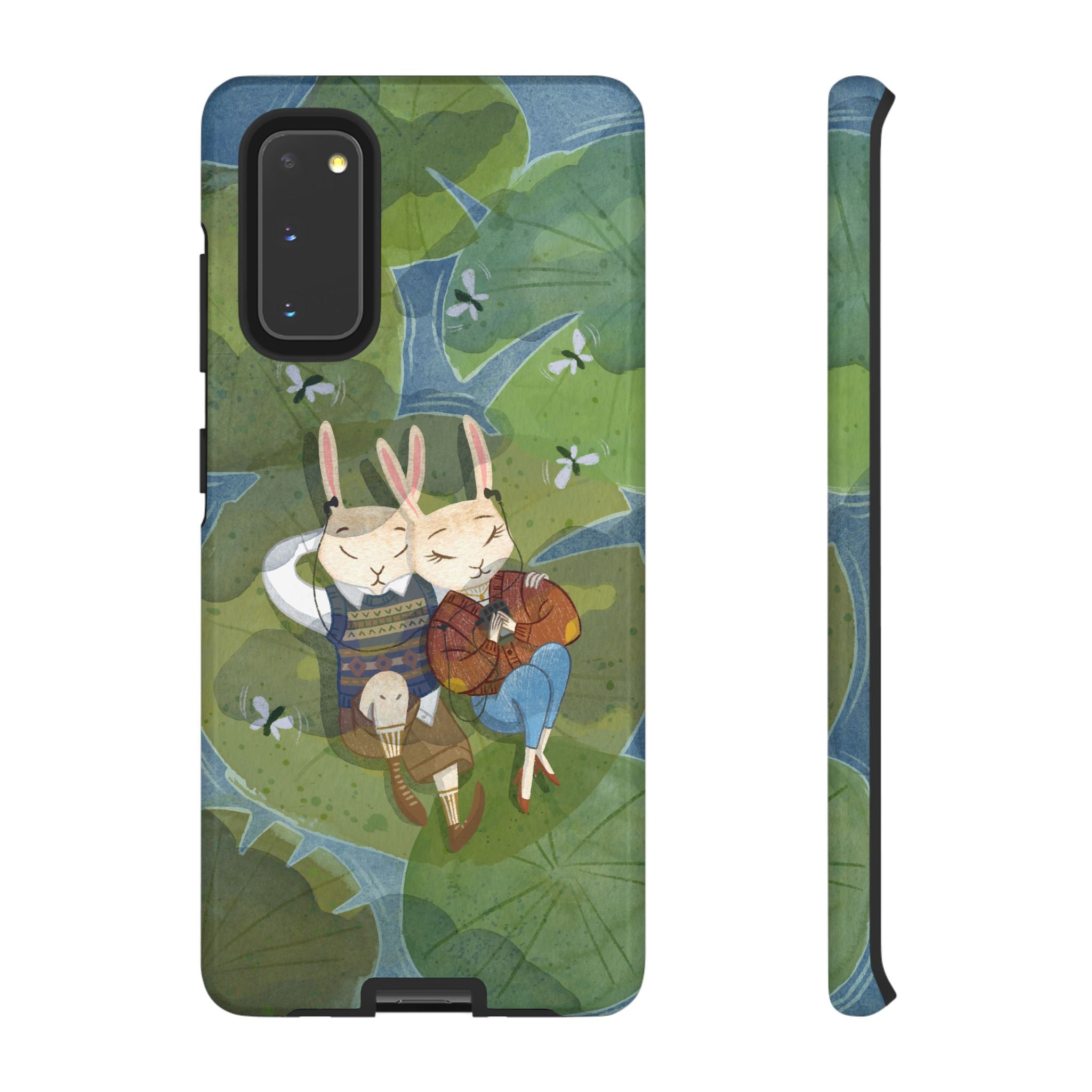 Cute Bunny Phone Case, Rabbit iPhone Cover, Nature Lovers Gift, Animal Lover Accessory, Eco-Friendly Case for Moms