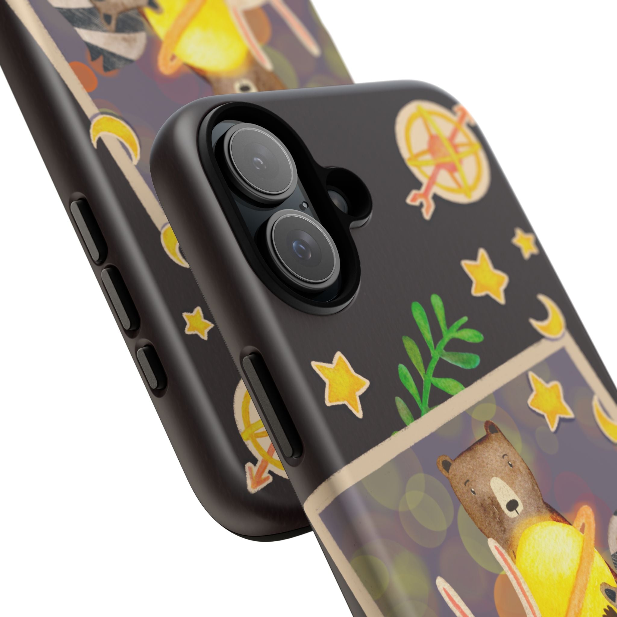 Animal iPhone Case - Tough Cases for Kids, Teens, Cute Fun Design, Holiday Accessories, iPhone 16 15 14 13 12 11 10 XR X 8, Gift Idea,