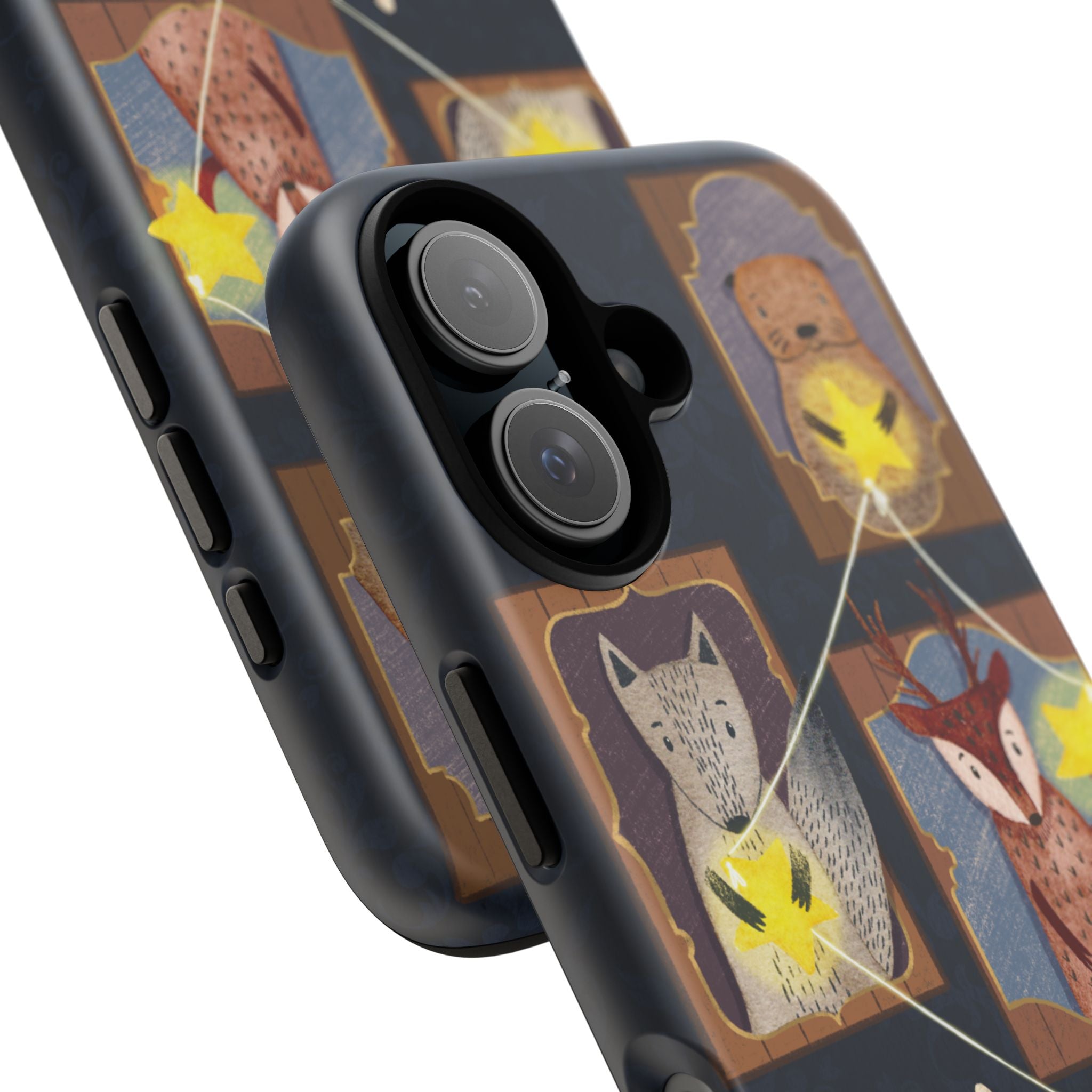 Tough Cases, Animals & Stars Design, Cute iPhone Gift, Nature Lover, Birthday, Animal Lover, iPhone 16 15 14 13 12 11 X XR 8