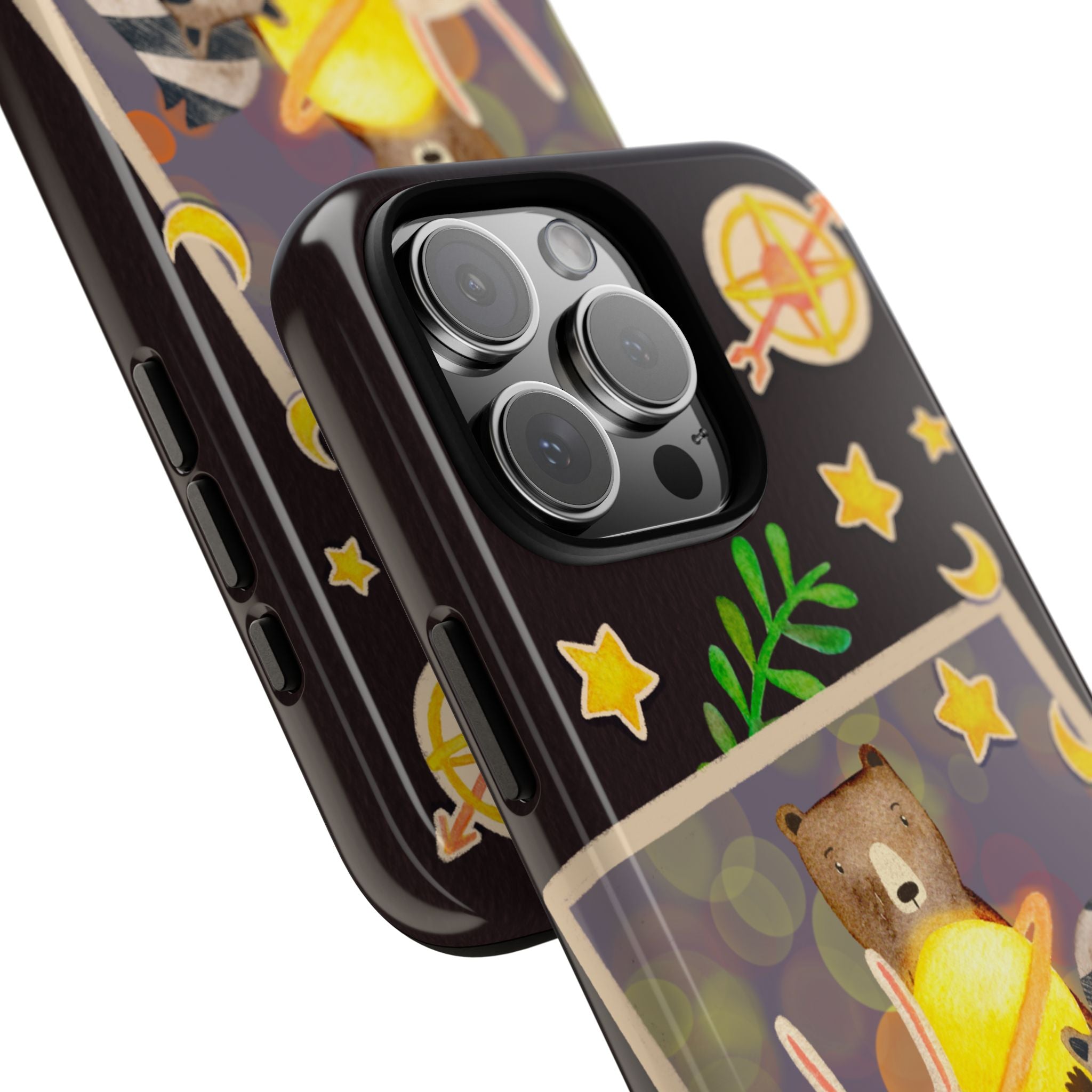 Animal iPhone Case - Tough Cases for Kids, Teens, Cute Fun Design, Holiday Accessories, iPhone 16 15 14 13 12 11 10 XR X 8, Gift Idea,