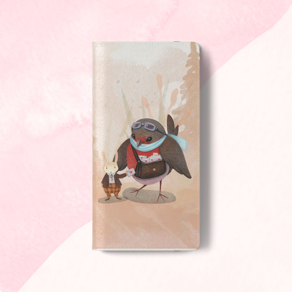 Whimsical Animal Flip Cases for Phones, Cute Woodland Creatures, Forest Friends Phone Cover, Animal Lover Gift, Phone Wallet