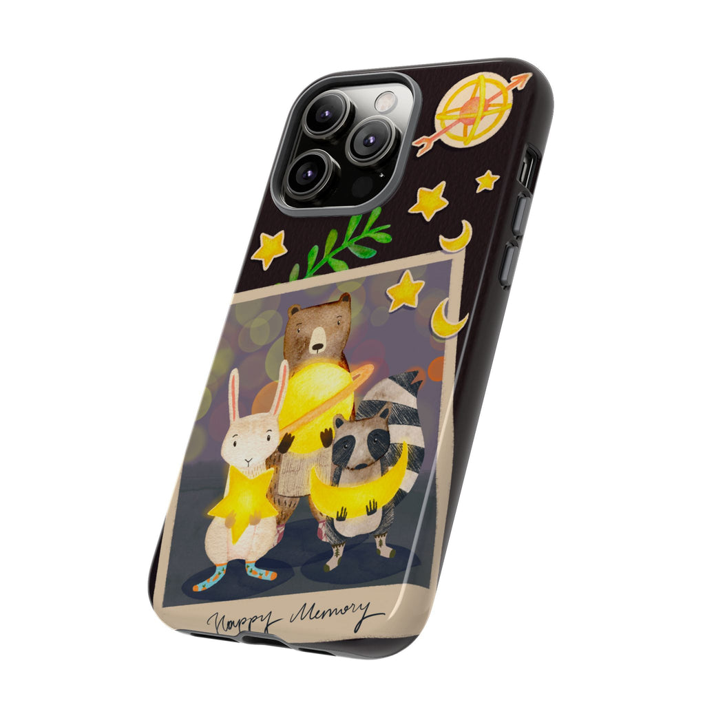 Animal iPhone Case - Tough Cases for Kids, Teens, Cute Fun Design, Holiday Accessories, iPhone 16 15 14 13 12 11 10 XR X 8, Gift Idea,