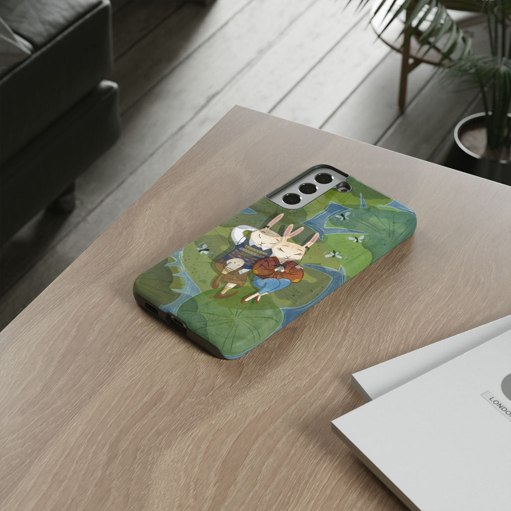 Cute Bunny Phone Case, Rabbit iPhone Cover, Nature Lovers Gift, Animal Lover Accessory, Eco-Friendly Case for Moms