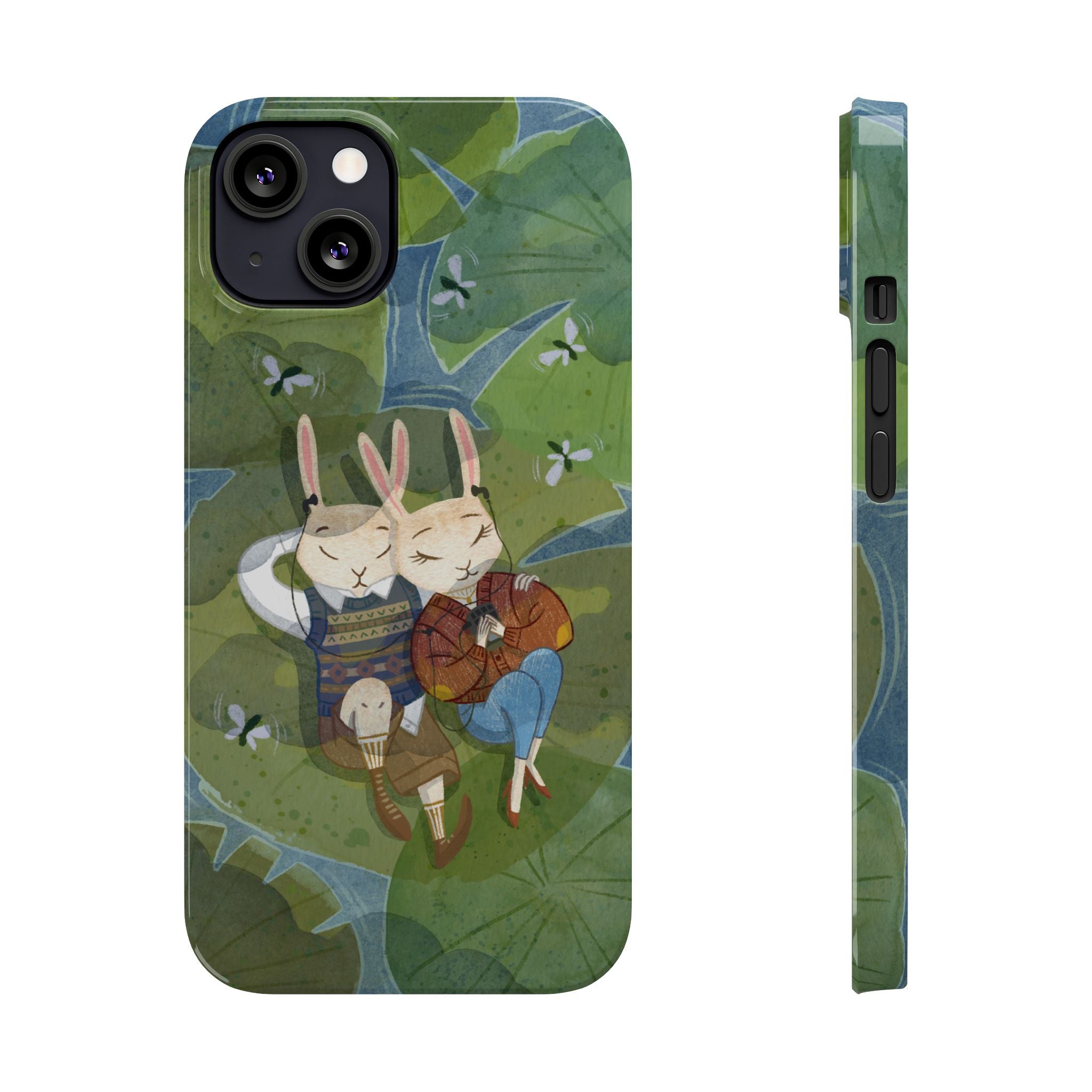 Whimsical Bunny Phone Cases for Animal Lovers and Nature Enthusiasts | Cute, Fun Design, Gifts for Friends, Birthday, Easter, Spring