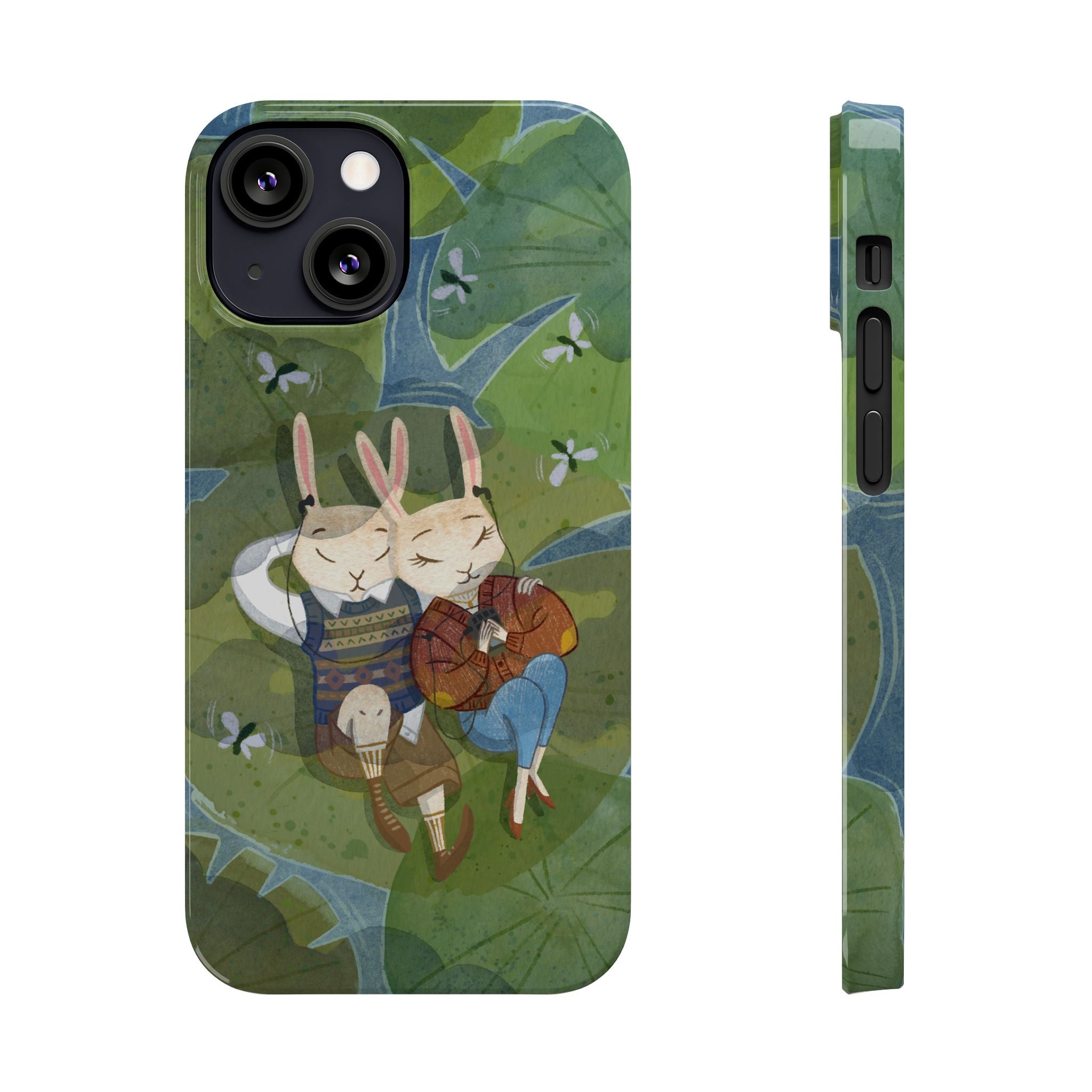 Whimsical Bunny Phone Cases for Animal Lovers and Nature Enthusiasts | Cute, Fun Design, Gifts for Friends, Birthday, Easter, Spring