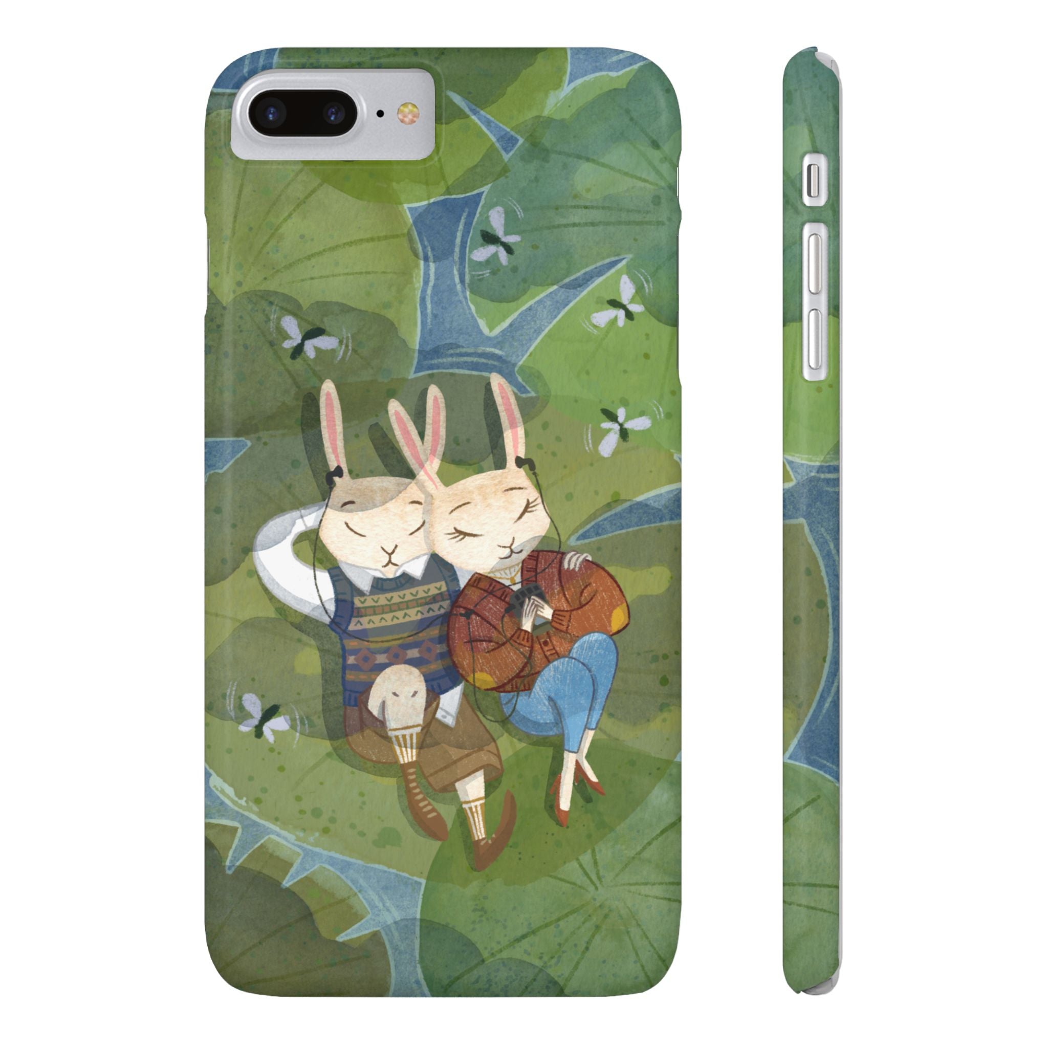 Whimsical Bunny Phone Cases for Animal Lovers and Nature Enthusiasts | Cute, Fun Design, Gifts for Friends, Birthday, Easter, Spring