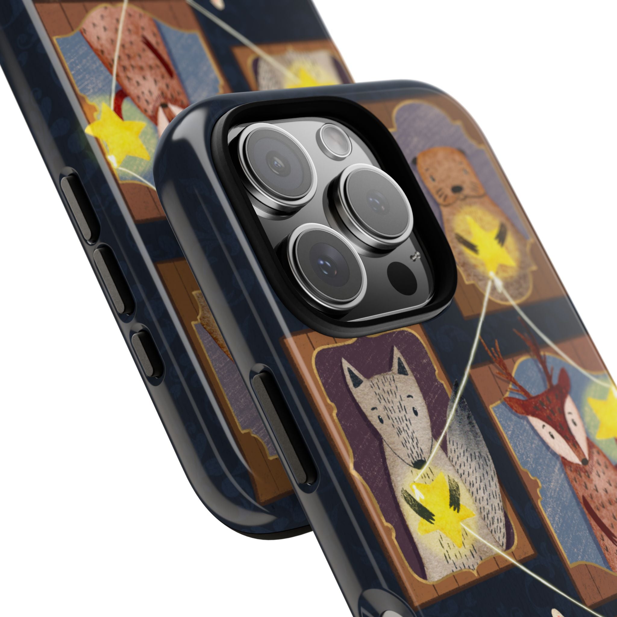 Tough Cases, Animals & Stars Design, Cute iPhone Gift, Nature Lover, Birthday, Animal Lover, iPhone 16 15 14 13 12 11 X XR 8
