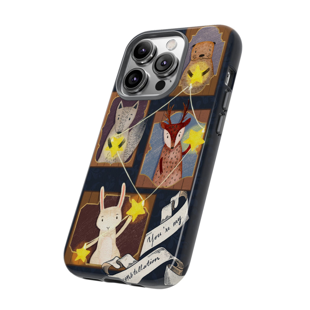 Tough Cases, Animals & Stars Design, Cute iPhone Gift, Nature Lover, Birthday, Animal Lover, iPhone 16 15 14 13 12 11 X XR 8