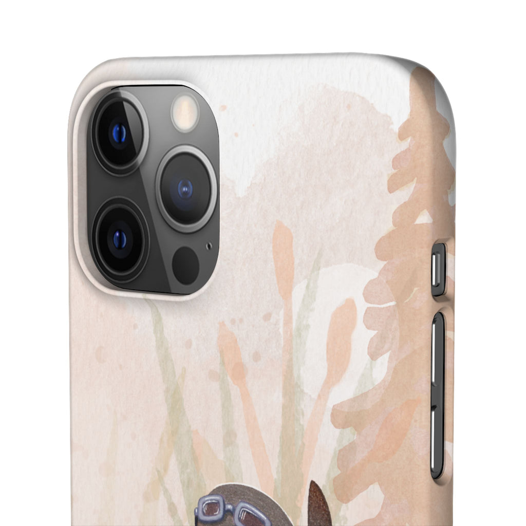Whimsical Animal Snap Cases, Cute Phone Case, Handmade Bird and Bunny Design, Gift for Animal Lovers, Unique Smartphone Cover