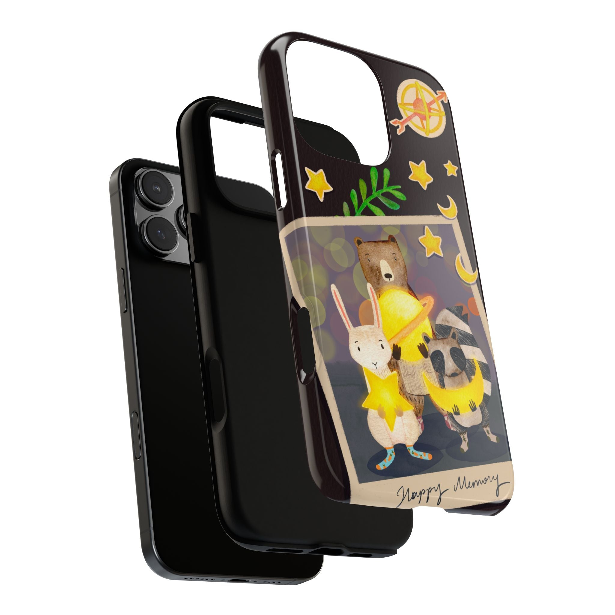 Animal iPhone Case - Tough Cases for Kids, Teens, Cute Fun Design, Holiday Accessories, iPhone 16 15 14 13 12 11 10 XR X 8, Gift Idea,