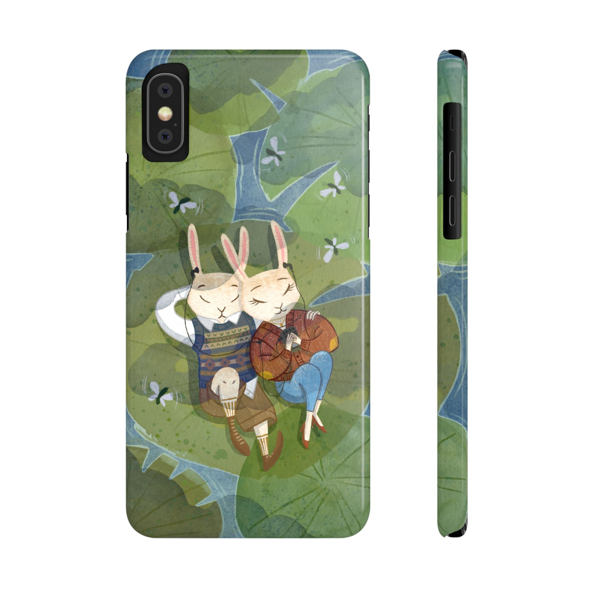 Whimsical Bunny Phone Cases for Animal Lovers and Nature Enthusiasts | Cute, Fun Design, Gifts for Friends, Birthday, Easter, Spring