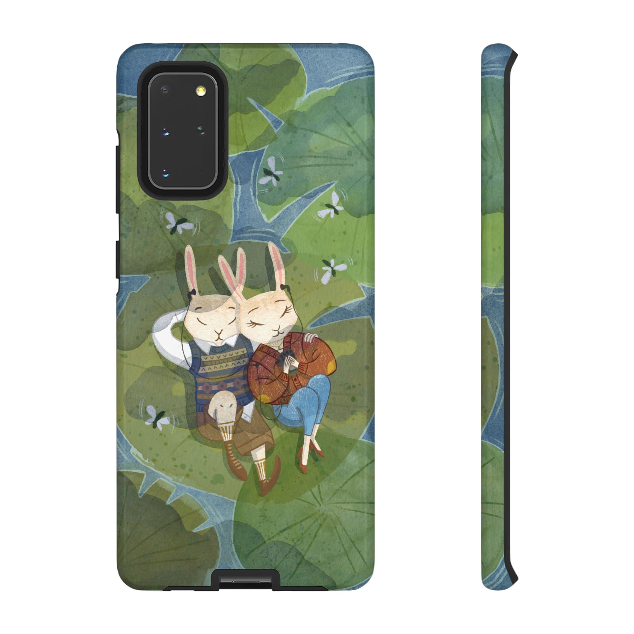 Cute Bunny Phone Case, Rabbit iPhone Cover, Nature Lovers Gift, Animal Lover Accessory, Eco-Friendly Case for Moms