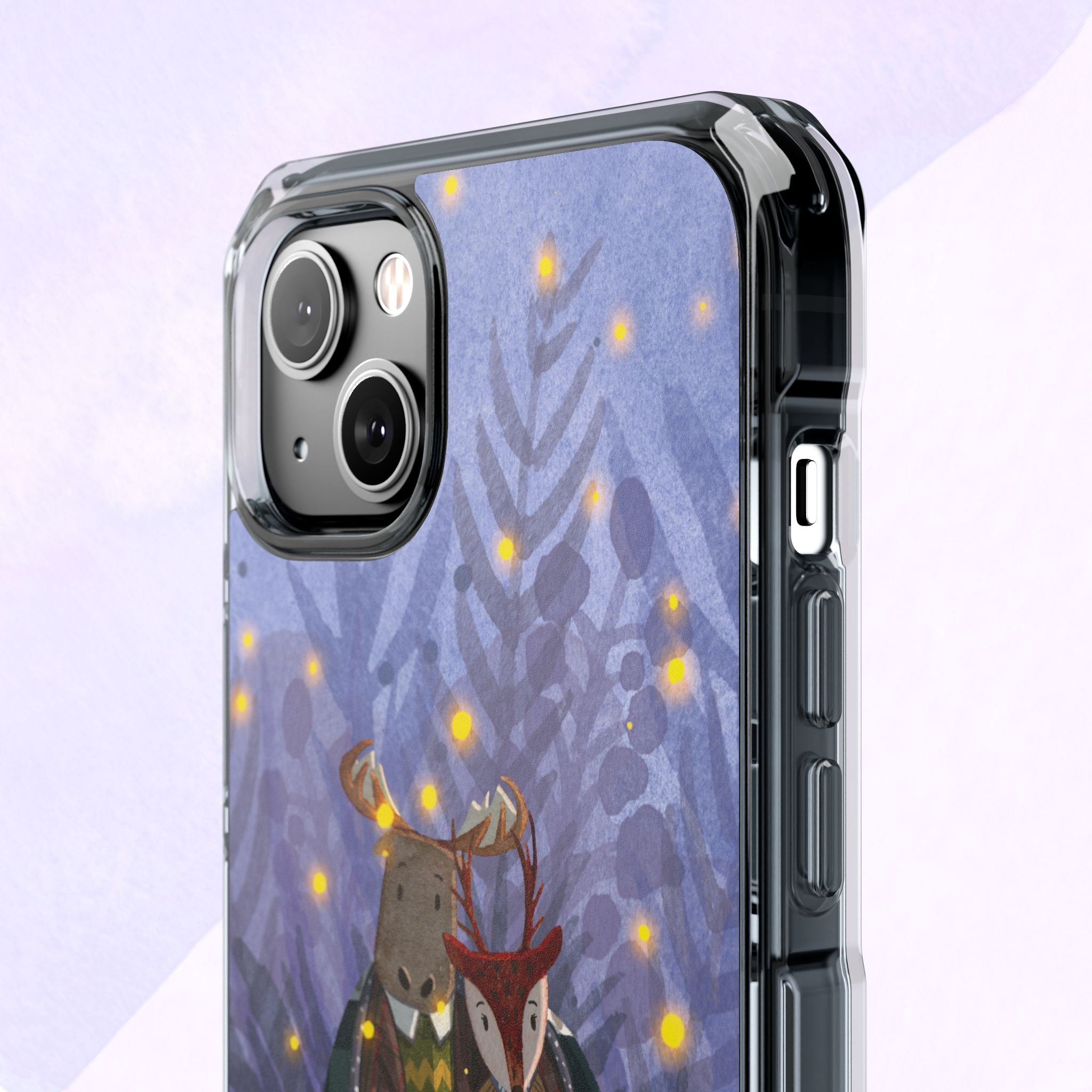 Cozy Animal Friends Phone Case - Magnetic Clear Impact Cases for Outdoorsy Animal Lovers, Perfect for Christmas, Gift Idea, Nature Vibes