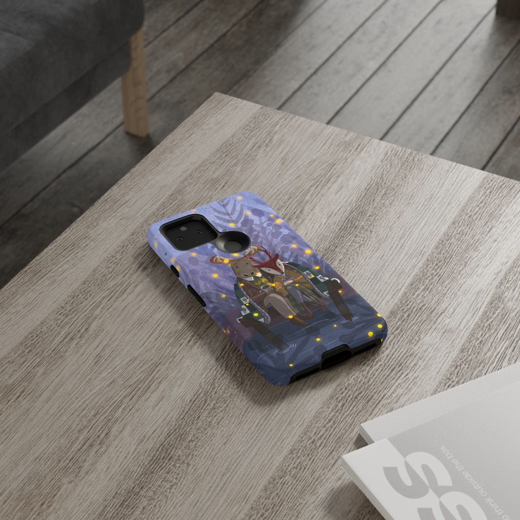 Cozy Couple Phone Case, Cute Animal Lovers Gift, Nature Aesthetic, Perfect for Holidays, Personalized Phone Accessories, Gift for Her