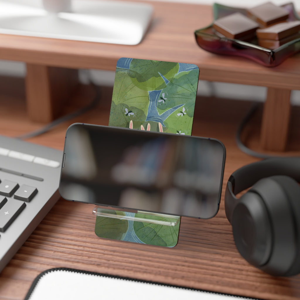 Cute Smartphone Display Stand, Adorable Rabbit Design, Perfect Gift for Tech Lovers, Home & Office Decor, Desk Accessory, Eco-Friendly