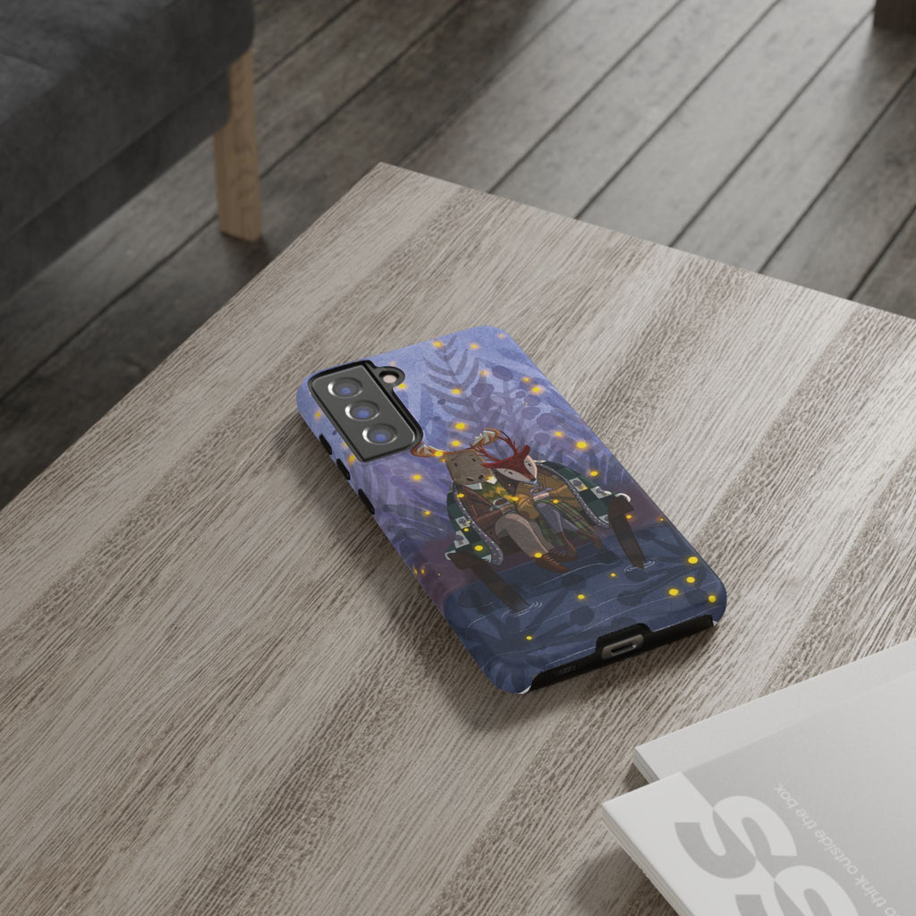 Cozy Couple Phone Case, Cute Animal Lovers Gift, Nature Aesthetic, Perfect for Holidays, Personalized Phone Accessories, Gift for Her